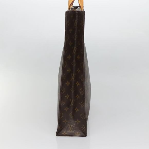 LOUIS VUITTON Monogram Sac Plat Hand Bag M51140 - Picture 5 of 12